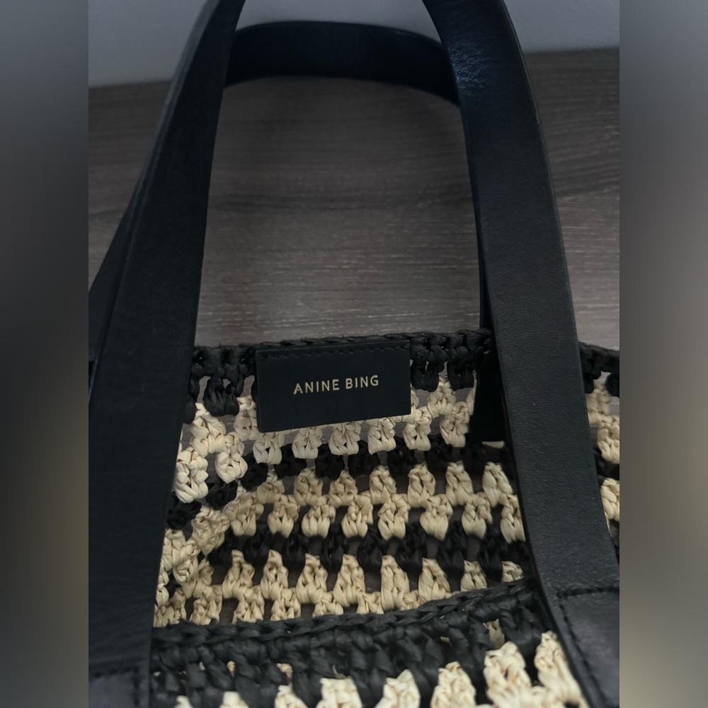 Anine Bing large Leah Tote - Picture 4 of 5